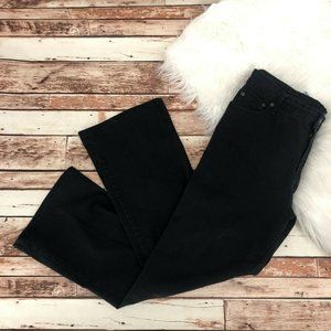 Levis At Waist Boot Cut Jeans Size Misses 16 Short